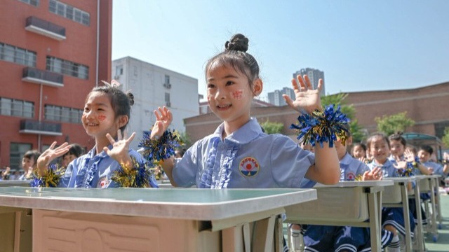 趣味課桌操 活力滿校園